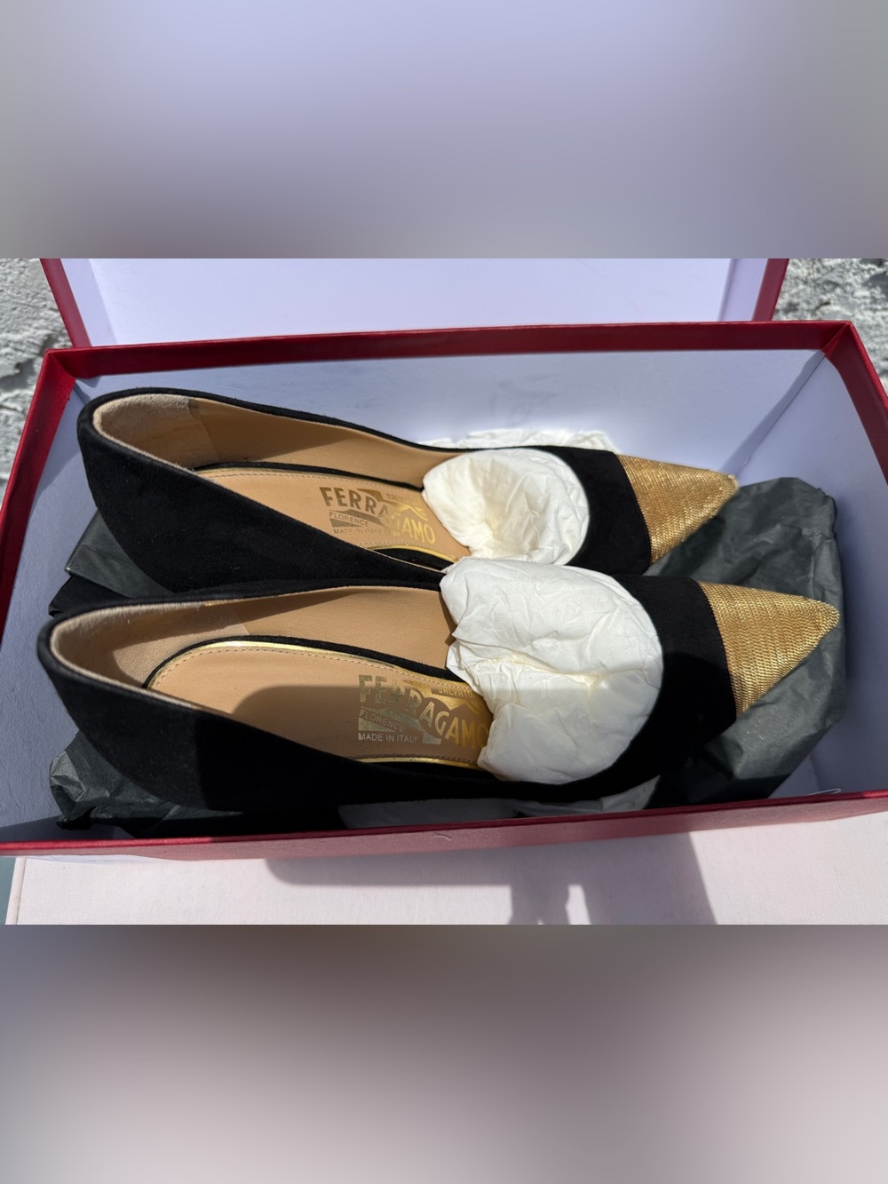 Salvatore Ferragamo Nero Sude